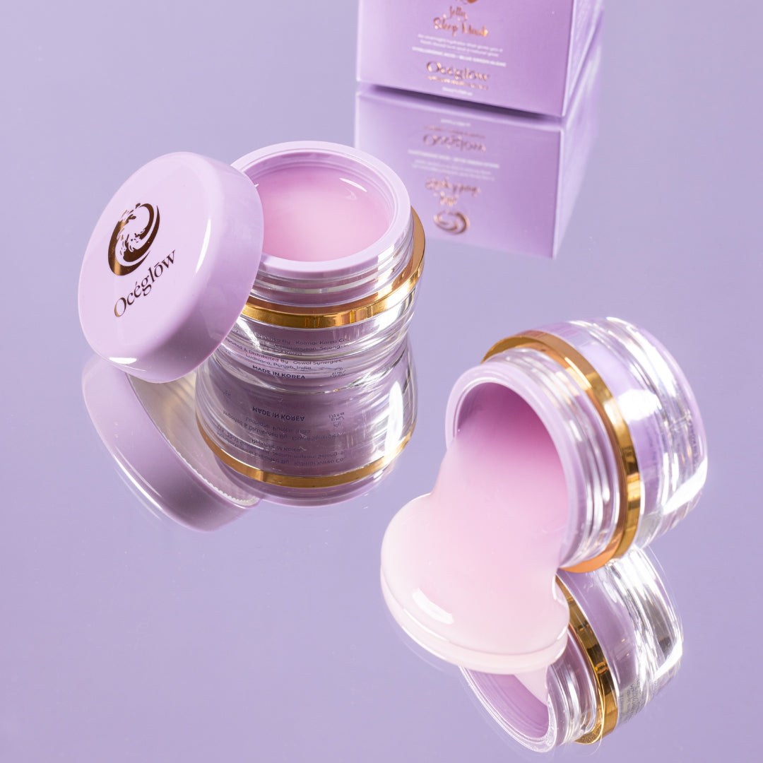 Oceglow South Korean Hydrating Sleeping Jelly Mask – Fights Dark Spots, Wrinkles & Pigmentation – 51ml