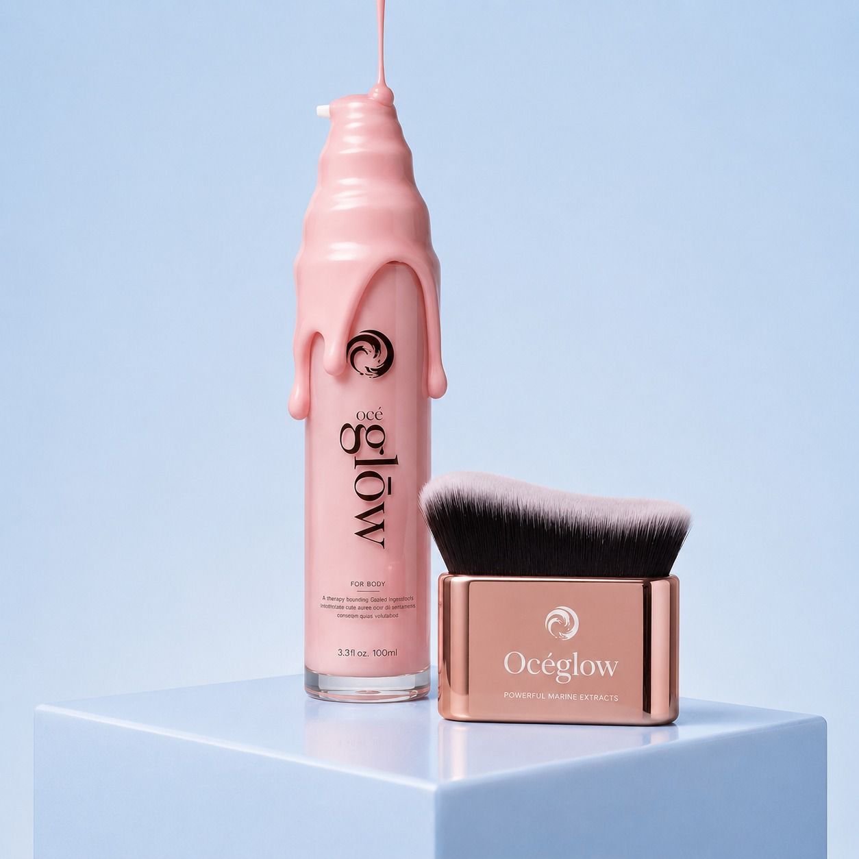 Océglow Body Highlighter (Get FREE kabuki brush)