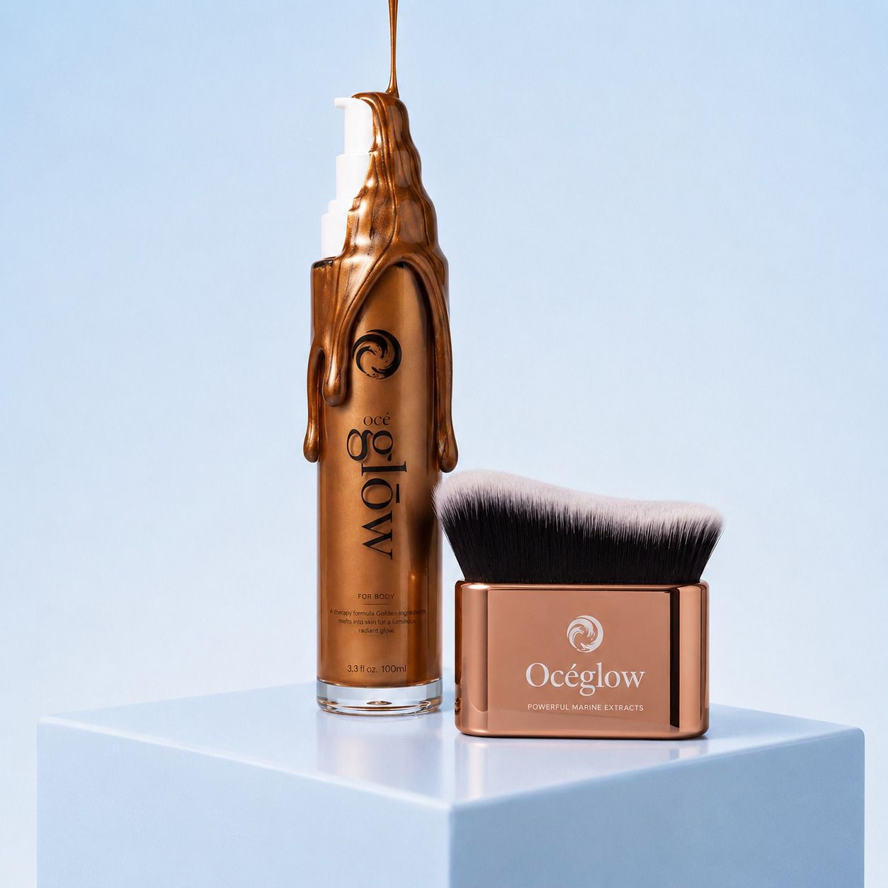 Océglow Body Highlighter (Get FREE kabuki brush)
