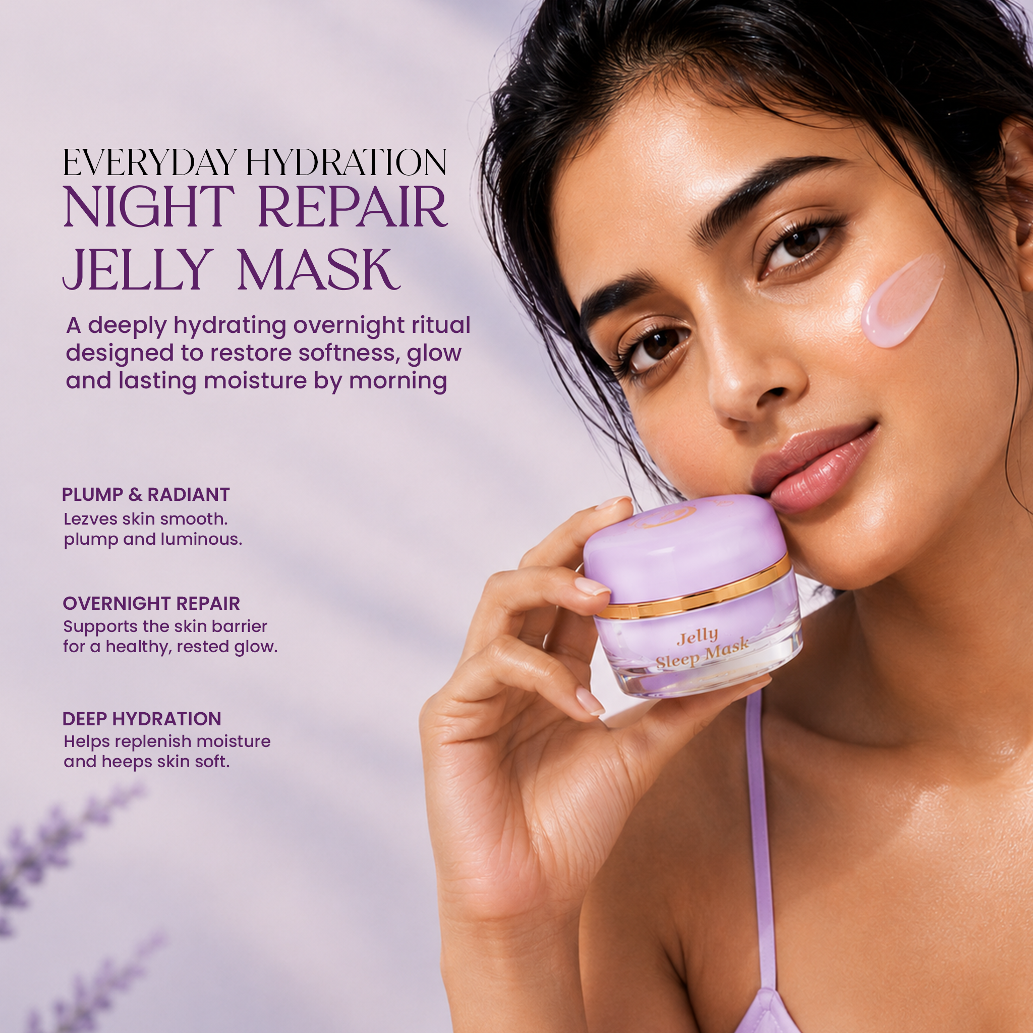 Buy Water Cream + Get Free Sleeping Jelly Mask