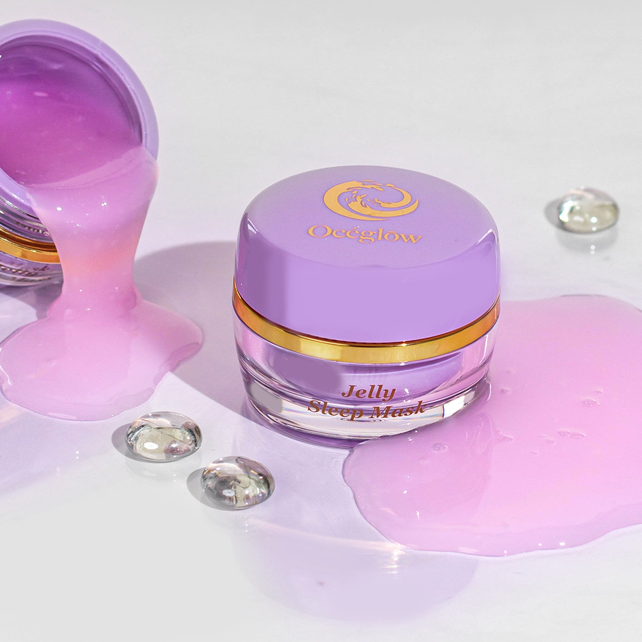 Oceglow South Korean Hydrating Sleeping Jelly Mask – Fights Dark Spots, Wrinkles & Pigmentation – 51ml